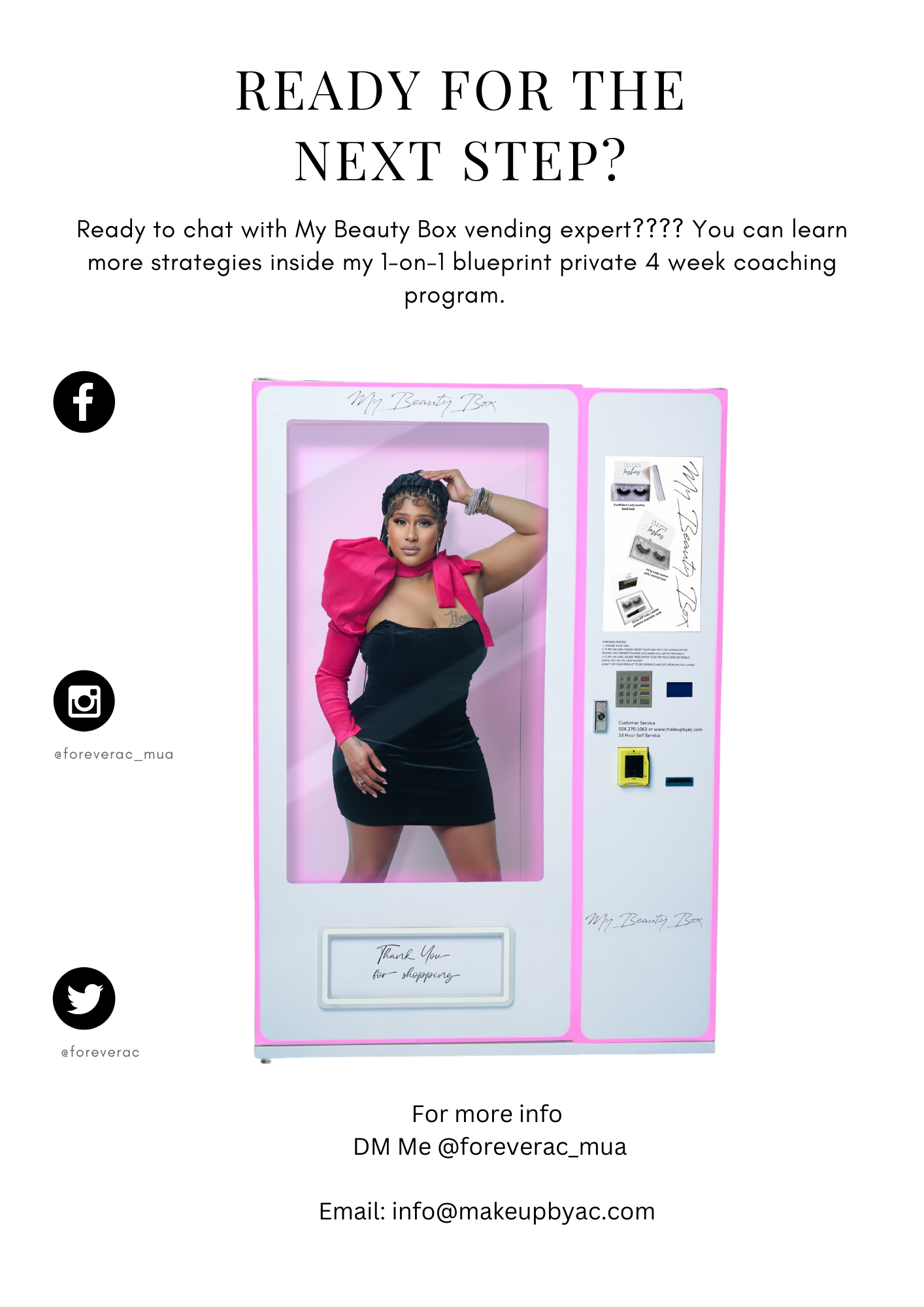 The Simple Guide To Starting Your Own Luxury Beauty Vending Business Ebook