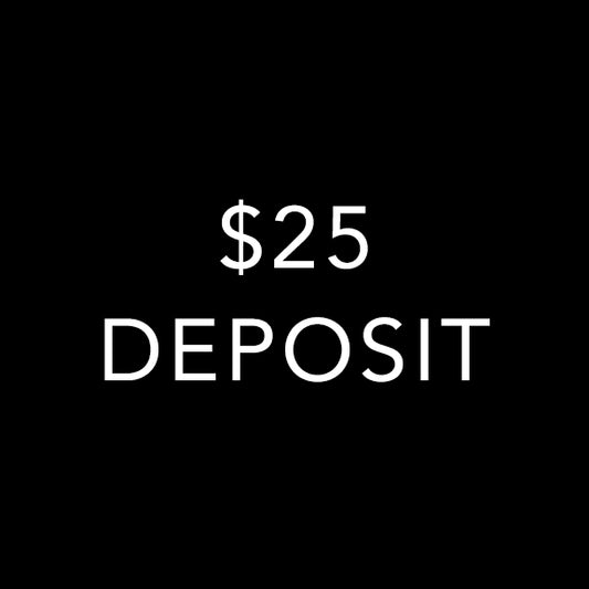 $25.00 Makeup Deposit