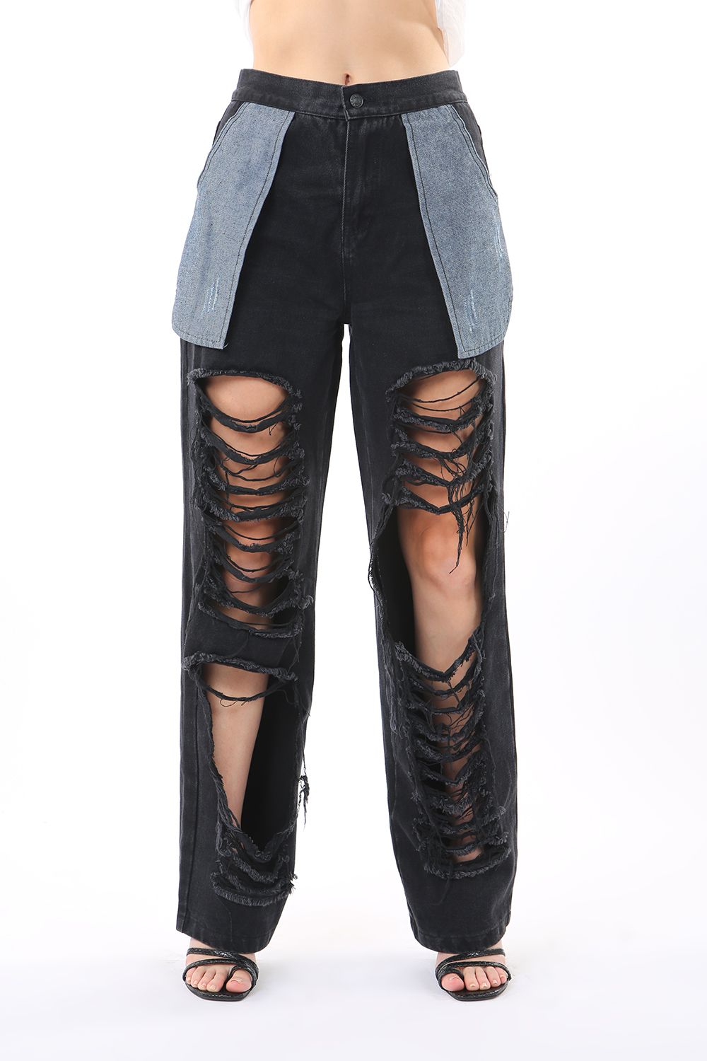 Exposed Blk Denim