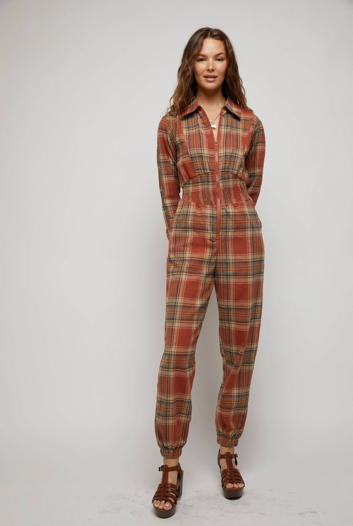 Sasha zipper jumpsuit