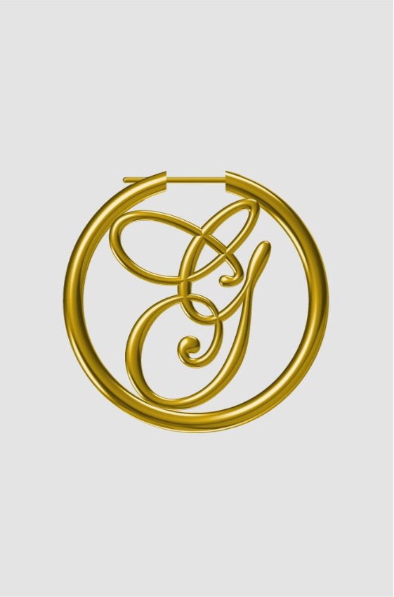 Giselle Signature 18k Gold Hoops