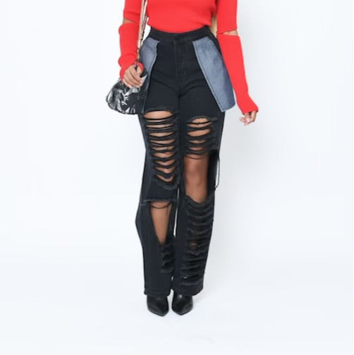 Exposed Blk Denim